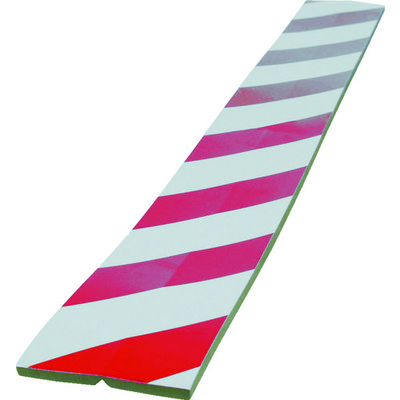 トラスコ中山 TRUSCO セーフティクッション コーナー用 幅100 長さ910 赤/白 TSC-8100-910-RW 1枚（直送品）