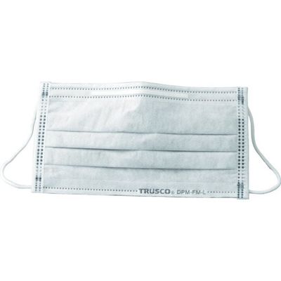 トラスコ中山 TRUSCO フレッシュマスク 活性炭入り Mサイズ (1Pk(箱)=50枚入) DPM-FM-M 1パック(50枚)（直送品）