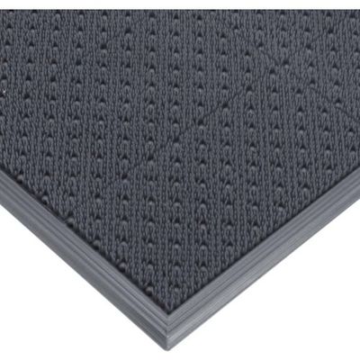 ミヅシマ工業 ミヅシマ エルバーマット 別注 枠付き グレー 4020620 1枚 802-1074（直送品）