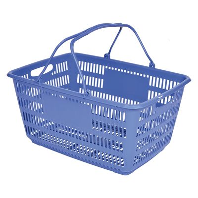 河淳 ショッピングバスケット 25368801 KAWAJUN CBA006(ブルー) 1個（直送品）