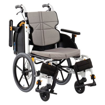 松永製作所 車いす ネクストコアアジャスト(介助 介助用) 24447801 グレー NEXT-61B(モジュール) 1台（直送品）