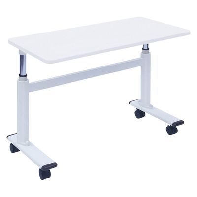 【軒先渡し】高田ベッド ひとり介護テーブル 25253300 ホワイト TB-1569(90X45X60-80 1台（直送品）