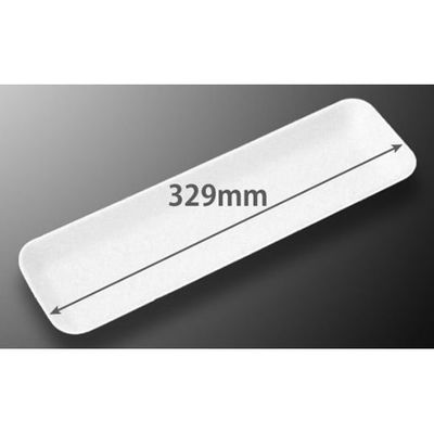 中央化学 トレー CS33ー10B Cー27新 白 100枚入 119537 1袋(100枚) 65-9868-77（直送品）