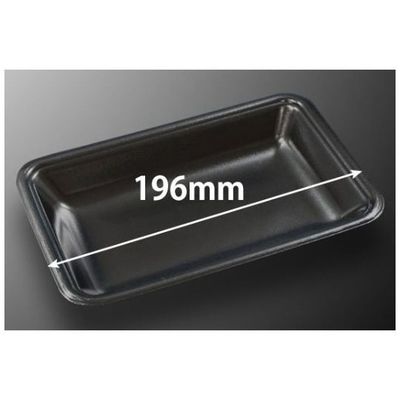 中央化学 トレーCN20ー13F 黒ーBK 2100枚 336107 1ケース(2100枚) 65-9843-14（直送品）