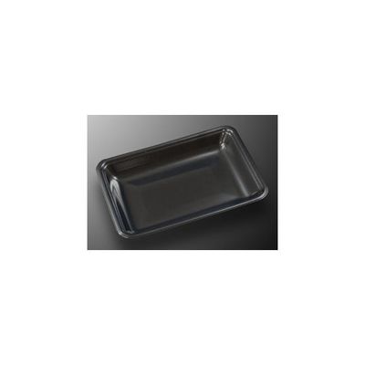 中央化学 トレーCN20ー15E 黒ーBK 100枚入 336131 1袋(100枚) 65-9870-77（直送品）