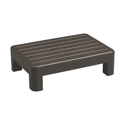 小原産業 プラスチック踏み台 中型 ブラウン 460mm×320mm×130mm ST-605 1個 63-7934-47（直送品）