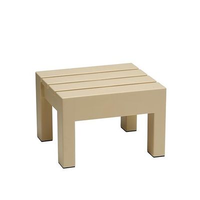 小原産業 プラスチック万能台 正方形 ベージュ 300mm×280mm×200mm ST-429 1個 63-7934-56（直送品）