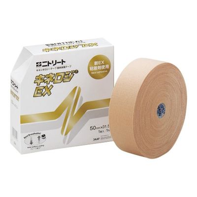 ニトムズ ニトリート(R) キネロジEX 50mm×31.5m 1巻入 NKEX50L 1箱 9-1314-05（直送品）