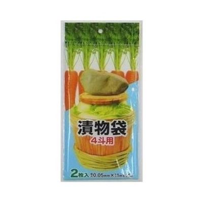 プラテック 漬物袋 4斗用 2枚入 T-90 1個(2枚) 65-5788-47（直送品）