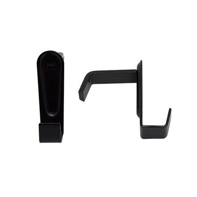 額受ナゲシ BS特上ナゲシ掛 黒 36mm×17.5mm×55.5mm×37mm×14mm 2個入 Y-7207-2 1セット(2個)（直送品）