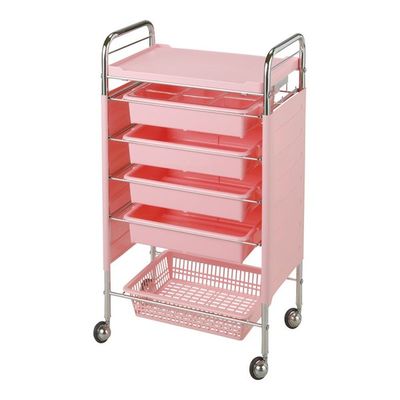 西村製作所 スタンダードセット台(Cー324) 483×300×865mm ピンク 66-0014-37 1台（直送品）