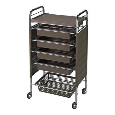 西村製作所 スタンダードセット台(Cー324) 483×300×865mm ブラウン 66-0014-38 1台（直送品）