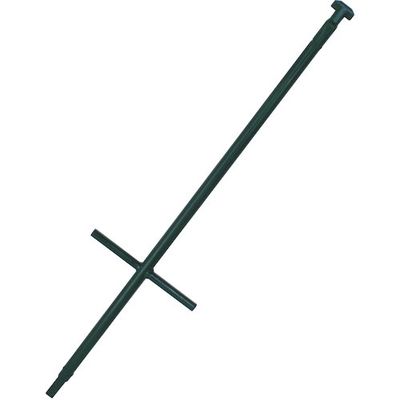 岩崎製作所 地下式消火栓<開閉>用 MH28型キーハンドル 877mm 09MH2887SS 1本 509-4392（直送品）