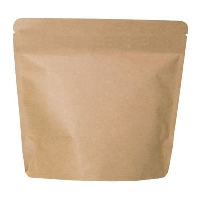 ヤマニパッケージ コーヒー用袋 スタンドチャック袋 200g 茶 インナーバルブ付 500枚 COT-851 1ケース(500枚)（直送品）