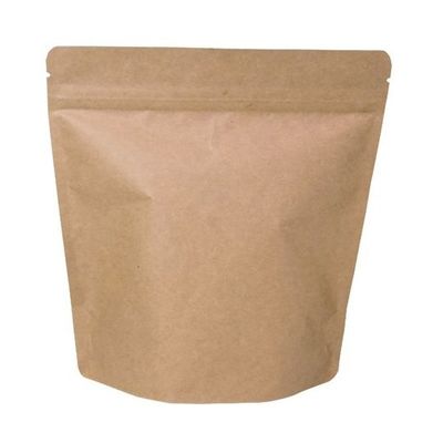 ヤマニパッケージ コーヒー用袋 スタンドチャック袋 300g 茶 インナーバルブ付 500枚 COT-861 1ケース(500枚)（直送品）