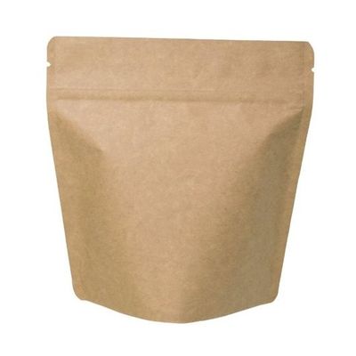 ヤマニパッケージ コーヒー用袋 スタンドチャック袋 100g 茶 インナーバルブ付 500枚 COT-871 1ケース(500枚)（直送品）