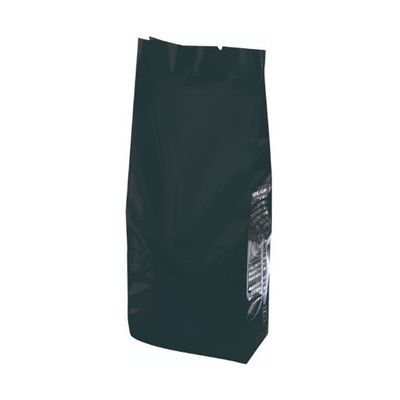 ヤマニパッケージ コーヒー用袋 インナーバルブ付 200g用 ガゼット袋 マット黒 1000枚 COT-907 1ケース(1000枚)（直送品）