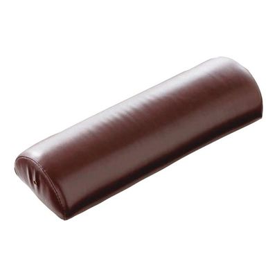 フィフティ・ヴィジョナリー 低反発クッション(耐次亜塩素酸/耐アルコールNEOシリーズ) 半円枕 ブラウン FV-917-BR 1個（直送品）