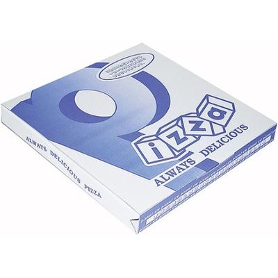 ヤマニパッケージ ピザ箱 ピザP柄 8インチ 100枚 12-94 1ケース(100枚) 67-7138-60（直送品）