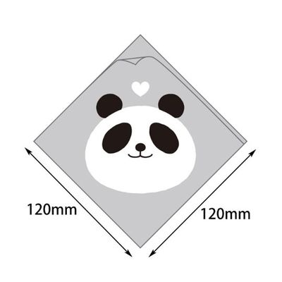 ヤマニパッケージ バーガー袋 シュー袋 パンダ 120角 5000枚 10-251 1ケース(5000枚) 67-7139-45（直送品）