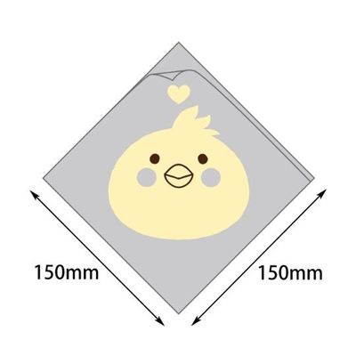 ヤマニパッケージ バーガー袋 シュー袋 ヒヨコ 150角 5000枚 10-256 1ケース(5000枚) 67-7139-50（直送品）