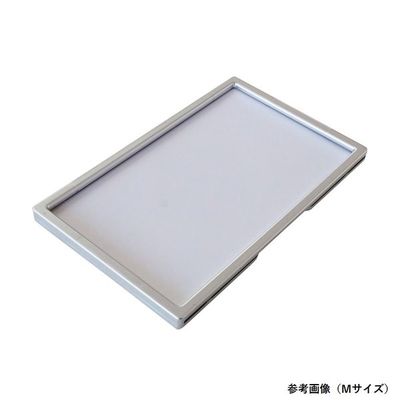 アズワン ラベルプレート マットメタリック S 両面テープ 1袋(10個入) 7-6781-04 1袋(10個)（直送品）