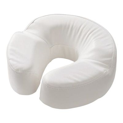 低反発クッション(耐次亜塩素酸/耐アルコールNEOシリーズ) フェイスクッション(アイホール付) ホワイト FV-916-WH 1個（直送品）