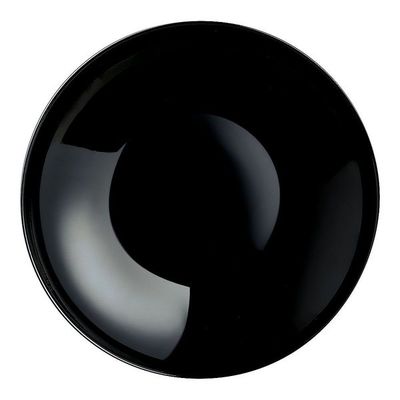 ARC International エボリューションブラック スーププレート 20cm P1130 1個 67-5754-10（直送品）