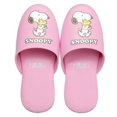 ニッポンスリッパ 子ども用スリッパ スヌーピー ピンク 231474 1足 8-9741-13（直送品）
