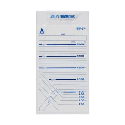 アイエスケー 消臭・ホワイト蓄尿袋 100枚×10箱 N1003 1ケース(1000枚) 65-8735-45（直送品）