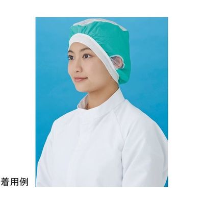 日本メディカルプロダクツ エレクトネット帽 グリーン M 200枚入 EL-480GM 1箱(200枚) 65-8102-81（直送品）