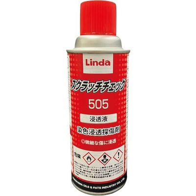 横浜油脂工業 Linda スクラッチチェック505浸透液(300ml) 5109 1セット(10本) 528-1658（直送品）