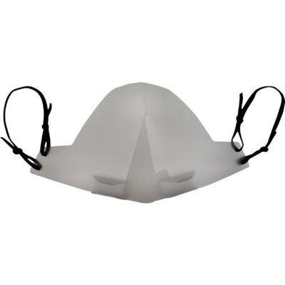 井口機工製作所 ISB まるみえマスク(半透明グレーMサイズ) FS-M-002GR-10 1式 323-2017（直送品）