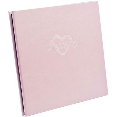 富士フイルム フジカラー フリーアルバムミニ レザー ピンク FREEALBUM805158 1冊 563-0277（直送品）