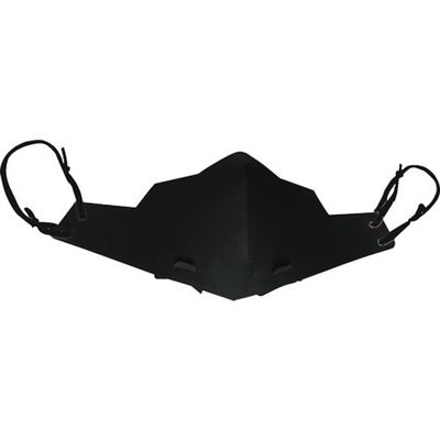 井口機工製作所 ISB まるみえマスク(黒Lサイズ) FS-M-001BK-5 1式 323-3523（直送品）