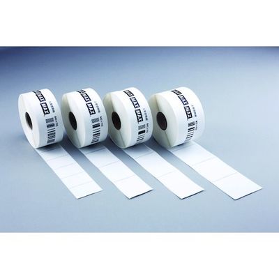 MAX 感熱ラベルプリンタ LPシリーズ用ラベル LPーS4080VP 幅40×ピッチ80mm 490枚×50巻 IL90721（直送品）