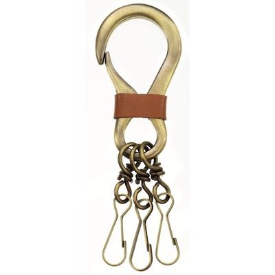 大一鋼業 MARKEY カラビナキーホルダー CK-6 1セット(10個:1個×10袋) 509-5863（直送品）