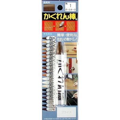 建築の友 かくれん棒BP NO，1 ダークオーク AB-01 1個 520-4760（直送品）