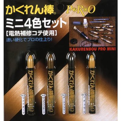 建築の友 かくれん棒プロ NO，30 ミニ4色セット AH-30 1個 520-4673（直送品）