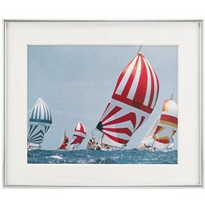 富士フイルム フジカラー フォトフレームA105A シルバー 6切 A105A 6 SL 1枚 563-0244（直送品）