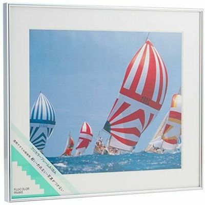 富士フイルム フジカラー フォトフレームA105A シルバー 4切 A105A 4 SL 1枚 563-0246（直送品）