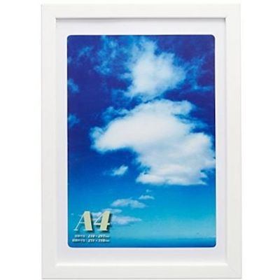 富士フイルム フジカラー デジフォトフレームD4 A4ホワイト D4A4 W 1枚 554-7177（直送品）