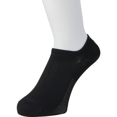 岡本 オカモト ココピタさらっと実感無地スニーカー丈27ー29ブラック 470-511B-28-90 1足 507-7823（直送品）