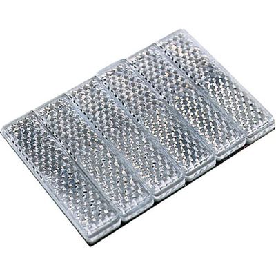 エーモン マイスト 反射レンズ(粘着剤付) 銀(6個入) 5015 1袋(6個) 556-2920（直送品）