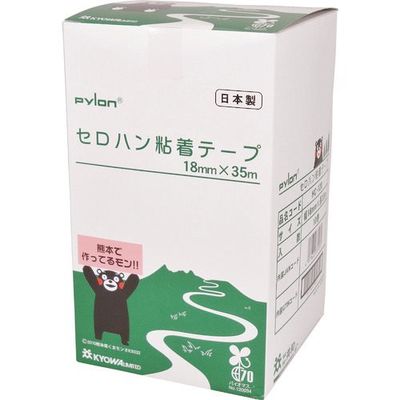 共和 セロハン粘着テープ 18mm×35m 透明 1巻 HC-120 109-7401（直送品）