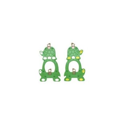 安全興業 ANZEN 単管バリケード トータス君 グリーン(簡単クランプ付) TOG-K 1個 436-7177（直送品）