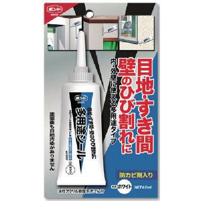 コニシ 多用途シール ホワイト 65ml 04785 1本 117-3920（直送品）