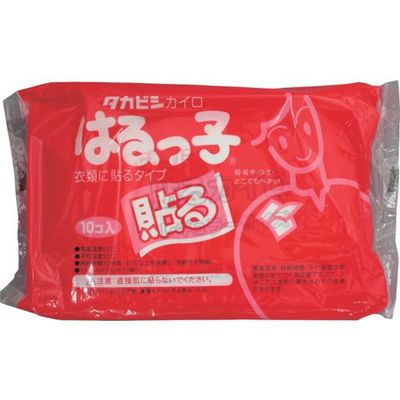タカビシ化学 タカビシ 貼るカイロはるっ子レギュラー10枚 S387303 1パック(10枚) 373-7092（直送品）