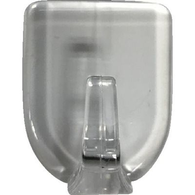 小久保工業所 KOKUBO 透明粘着フック 大 2個入 クリア KM-079 1パック(2個) 353-4240（直送品）