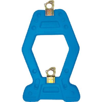 安全興業 ANZEN 樹脂製表示スタンド AZスタンド ブルー(簡単クランプ付) AZB-K 1個 436-7214（直送品）